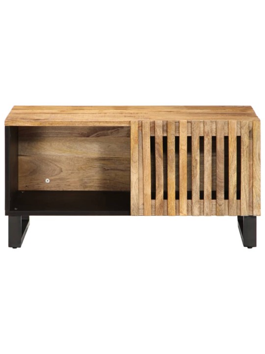 Konferenční stolek 80x51x40 cm masivní hrubé mangovníkové dřevo