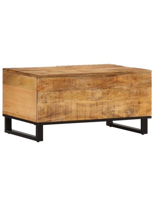 Konferenční stolek 80x51x40 cm masivní hrubé mangovníkové dřevo