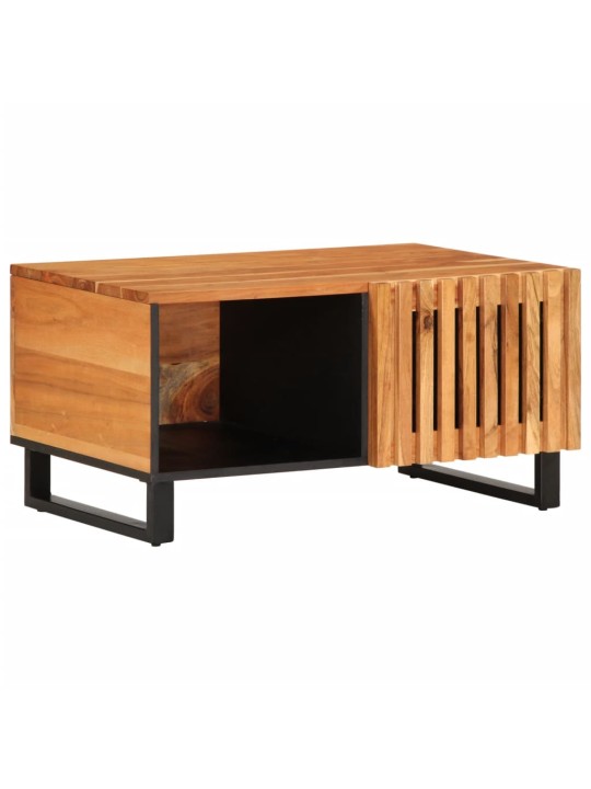 Konferenční stolek 80 x 51 x 40 cm masivní akáciové dřevo