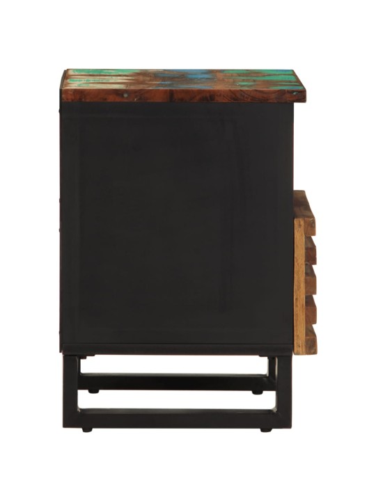 Noční stolky 2 ks 40 x 34 x 46 cm masivní recyklované dřevo