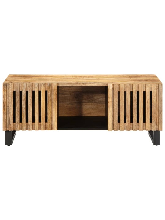 Konferenční stolek 100x55x40cm masivní hrubé mangovníkové dřevo