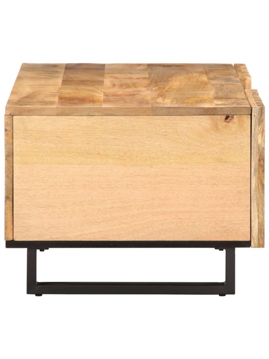 Konferenční stolek 100x55x40cm masivní hrubé mangovníkové dřevo