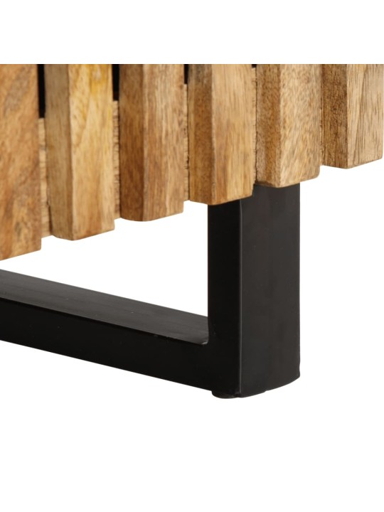 Konferenční stolek 100x55x40cm masivní hrubé mangovníkové dřevo