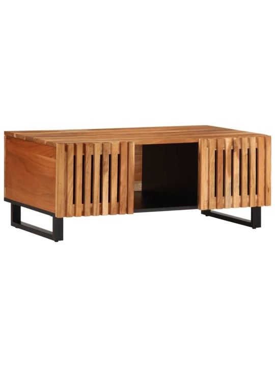 Konferenční stolek 100 x 55 x 40 cm masivní akáciové dřevo