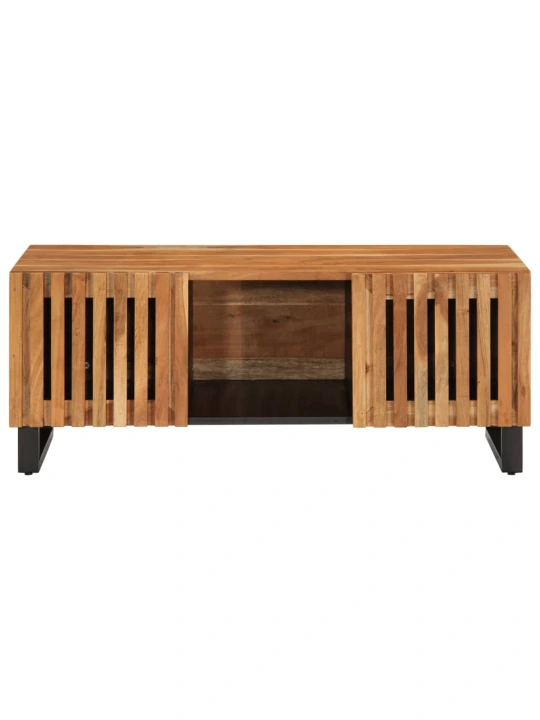 Konferenční stolek 100 x 55 x 40 cm masivní akáciové dřevo