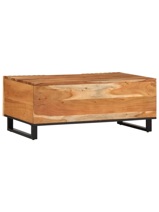Konferenční stolek 100 x 55 x 40 cm masivní akáciové dřevo