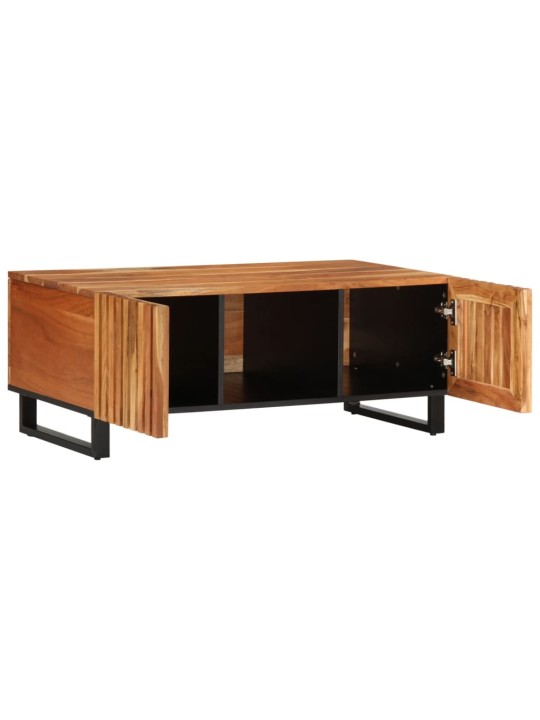 Konferenční stolek 100 x 55 x 40 cm masivní akáciové dřevo