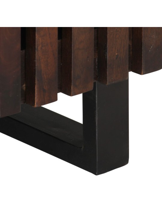 Konferenční stolek hnědý 100x55x40cm masivní mangovníkové dřevo