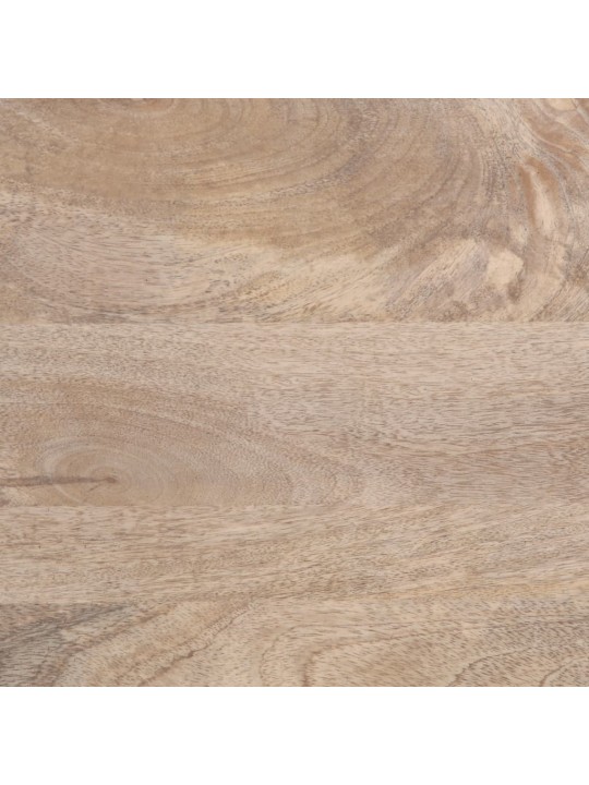 Konferenční stolek bílý 100x55x40 cm masivní mangovníkové dřevo