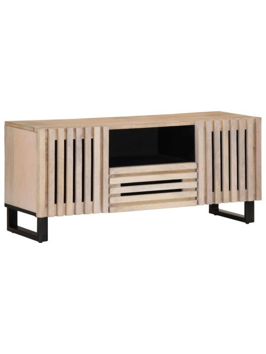 Tv skříňka 100 x 34 x 46 cm masivní mangovníkové dřevo
