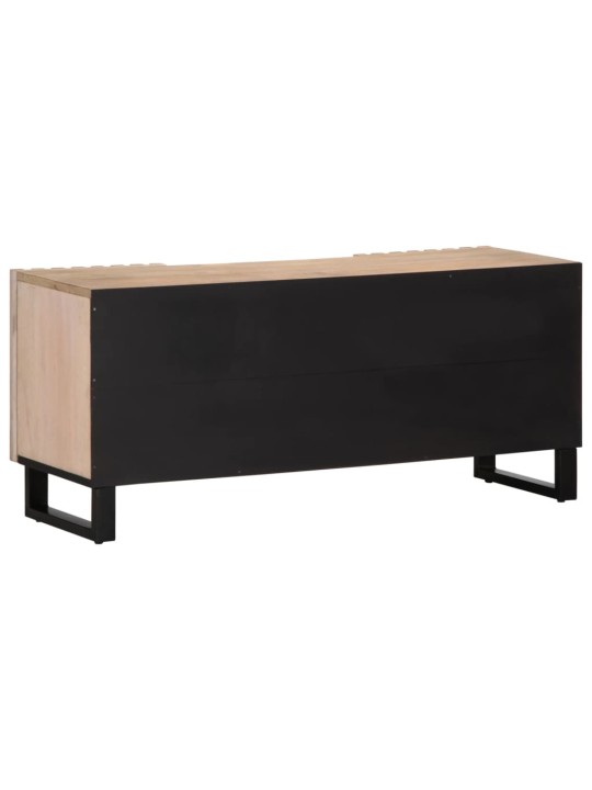 Tv skříňka 100 x 34 x 46 cm masivní mangovníkové dřevo