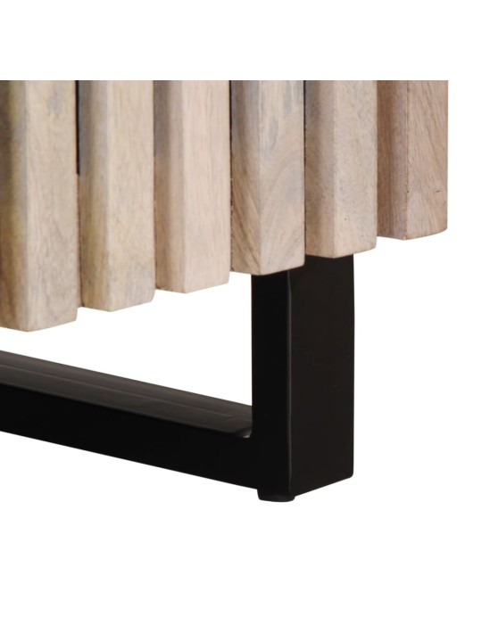 Tv skříňka 100 x 34 x 46 cm masivní mangovníkové dřevo