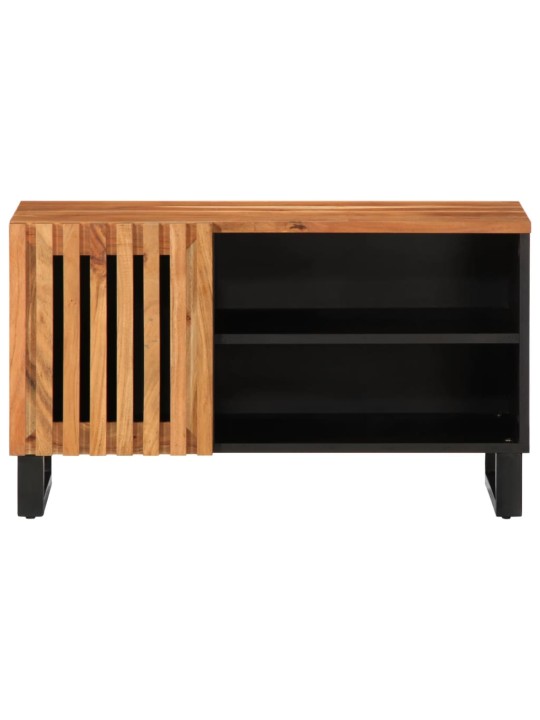 TV skříňka 80 x 34 x 46 cm masivní akáciové dřevo