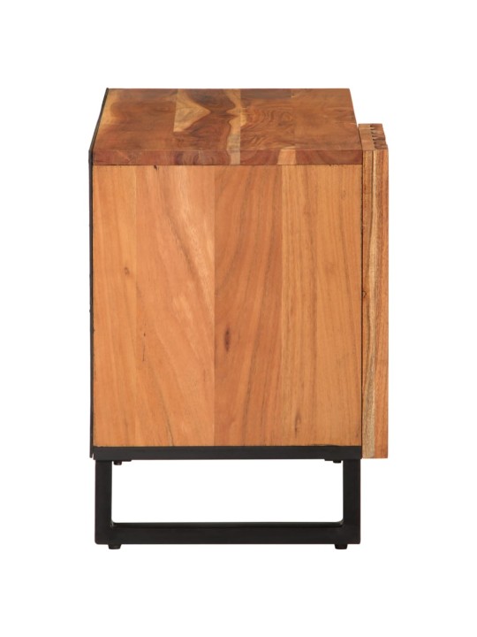 TV skříňka 80 x 34 x 46 cm masivní akáciové dřevo