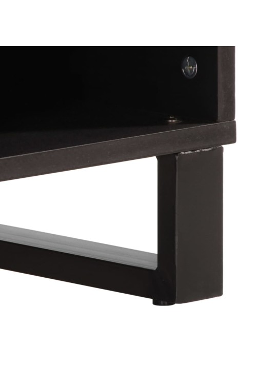 TV skříňka 100 x 34 x 46 cm masivní hrubé mangovníkové dřevo