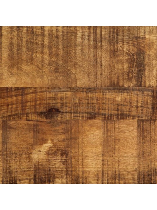 TV skříňka 100 x 34 x 46 cm masivní hrubé mangovníkové dřevo