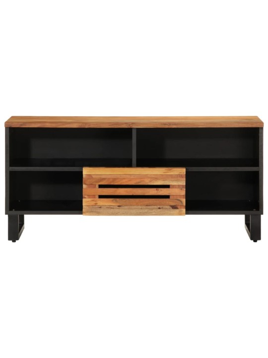 TV stolek 100 x 34 x 46 cm masivní akáciové dřevo