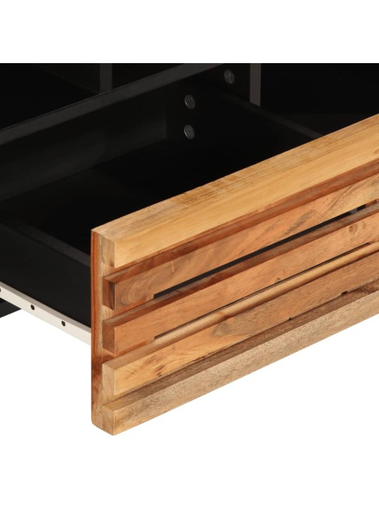 TV stolek 100 x 34 x 46 cm masivní akáciové dřevo