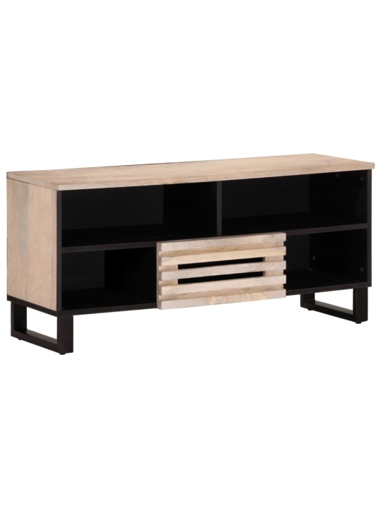 TV skříňka 100 x 34 x 46 cm masivní mangovníkové dřevo