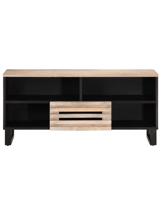 TV skříňka 100 x 34 x 46 cm masivní mangovníkové dřevo