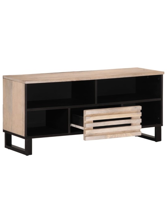 TV skříňka 100 x 34 x 46 cm masivní mangovníkové dřevo