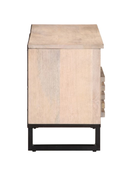 TV skříňka 100 x 34 x 46 cm masivní mangovníkové dřevo