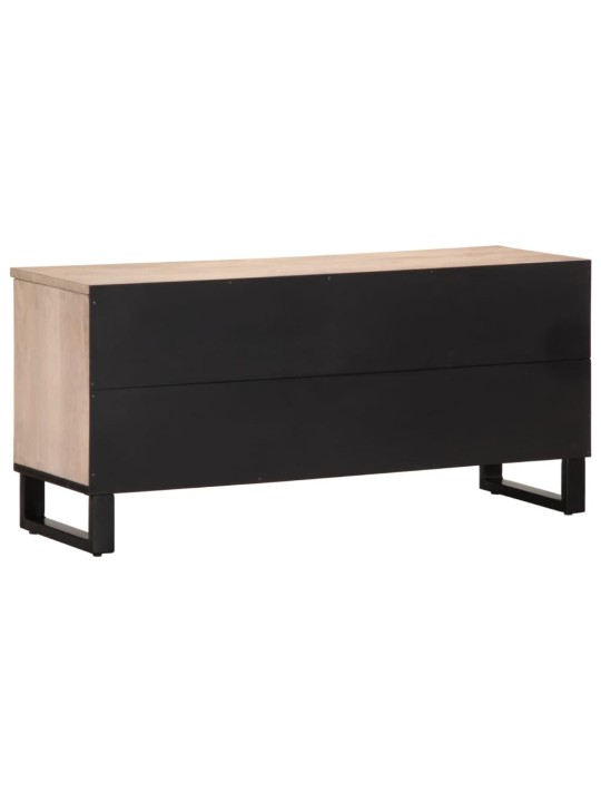 TV skříňka 100 x 34 x 46 cm masivní mangovníkové dřevo