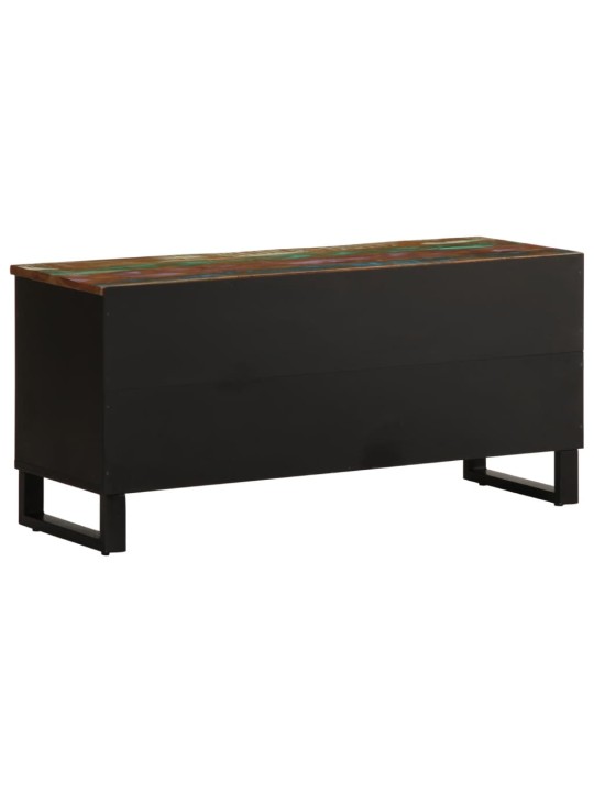 TV stolek 100 x 34 x 46 cm masivní akáciové dřevo