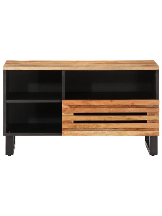TV skříňka 80 x 34 x 46 cm masivní akáciové dřevo