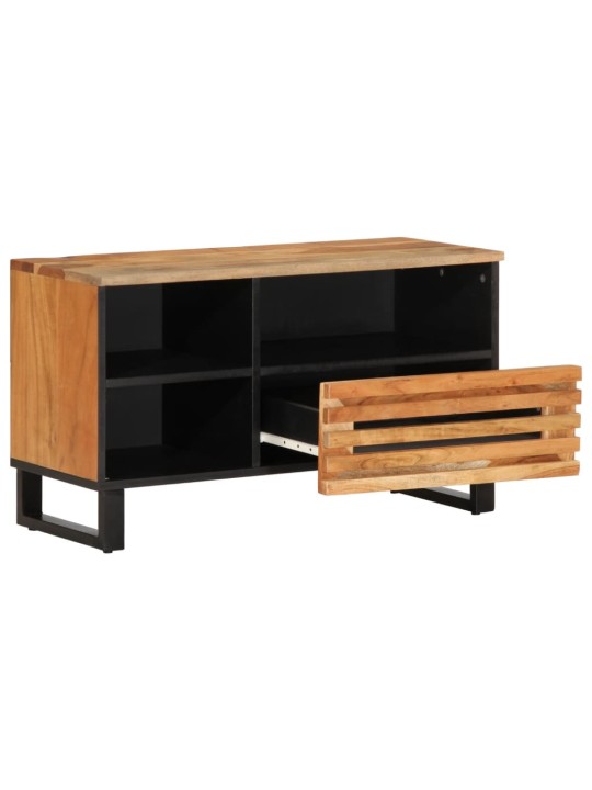 TV skříňka 80 x 34 x 46 cm masivní akáciové dřevo