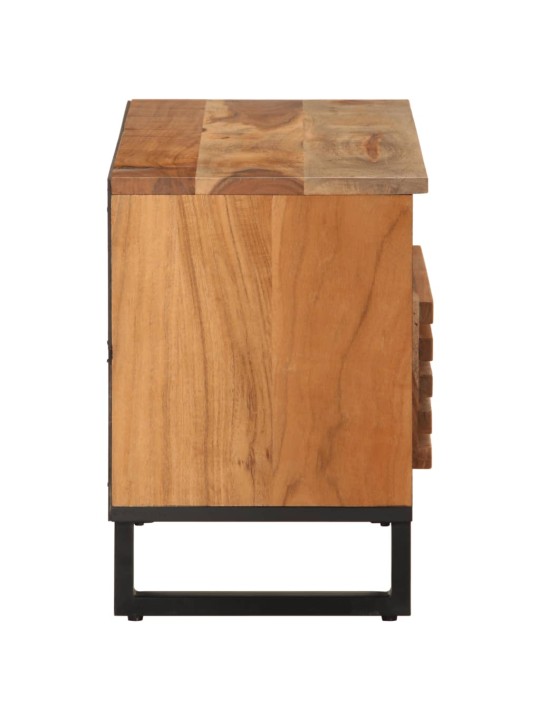 TV skříňka 80 x 34 x 46 cm masivní akáciové dřevo
