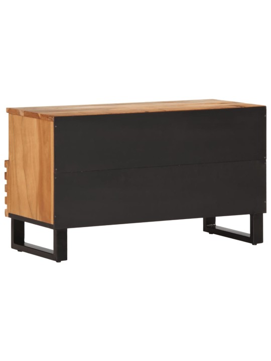TV skříňka 80 x 34 x 46 cm masivní akáciové dřevo