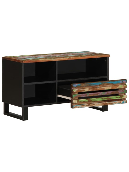 TV skříňka 80 x 34 x 46 cm masivní akáciové dřevo