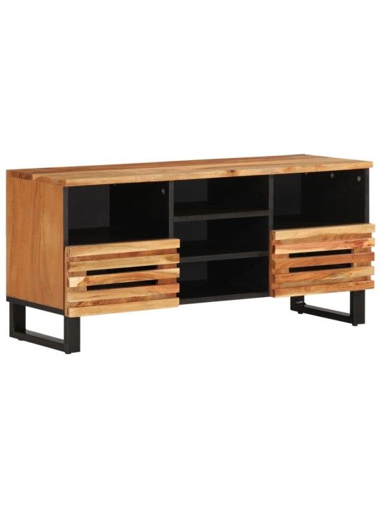 Tv stolek 100 x 34 x 46 cm masivní akáciové dřevo