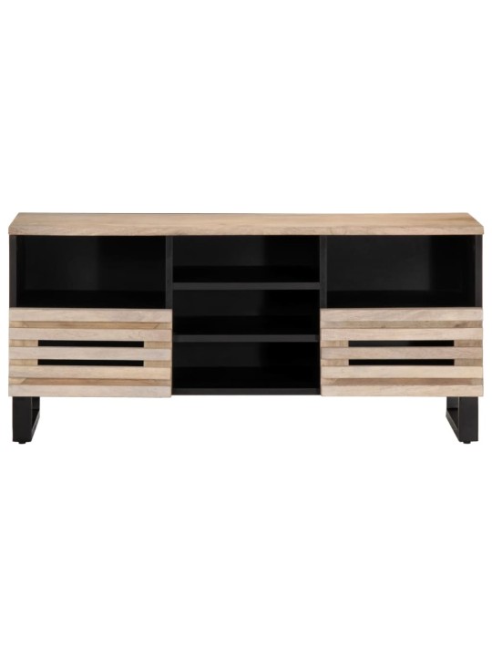 Tv skříňka 100 x 34 x 46 cm masivní mangovníkové dřevo