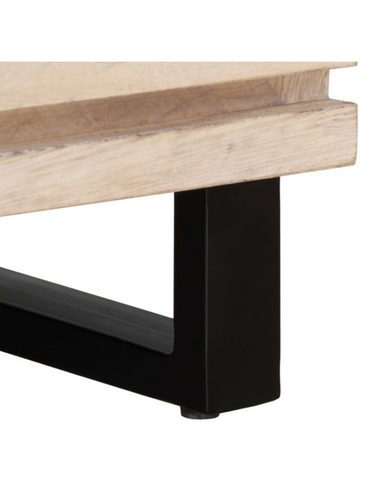 Tv skříňka 100 x 34 x 46 cm masivní mangovníkové dřevo