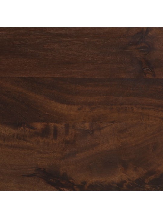 Koupelnová nástěnná skříňka 38x34x48 cm hnědá masivní mangovník