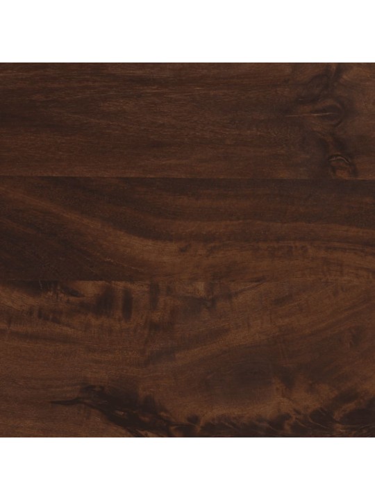 Příborník hnědý 60 x 34 x 75 cm masivní mangovníkové dřevo