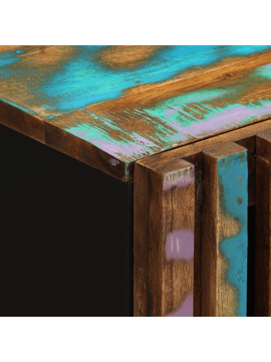 Příborník 80 x 34 x 75 cm masivní akáciové dřevo