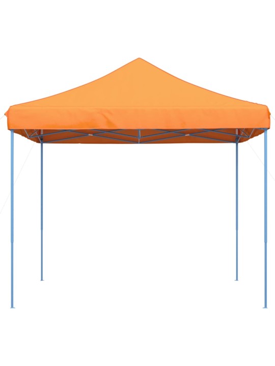 Skládací party stan pop-up oranžový 292 x 292 x 315 cm
