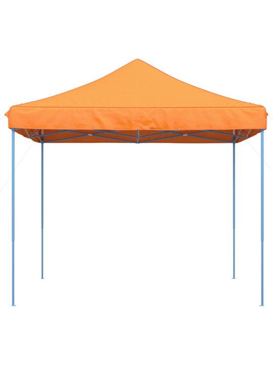 Skládací party stan pop-up oranžový 292 x 292 x 315 cm
