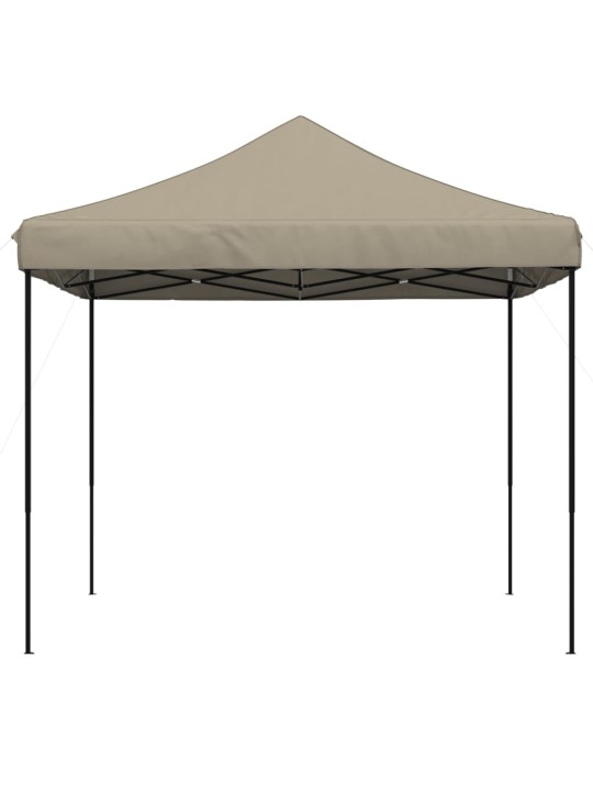 Skládací party stan pop-up taupe 292 x 292 x 315 cm