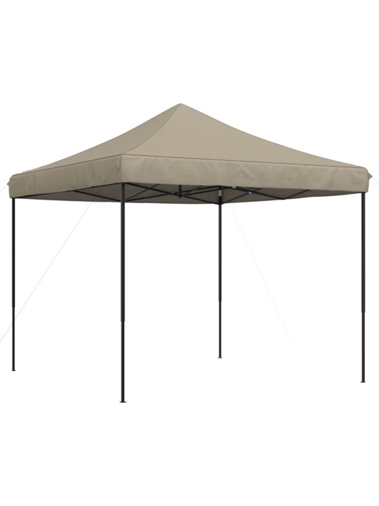 Skládací party stan pop-up taupe 292 x 292 x 315 cm