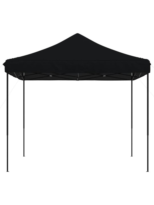 Skládací party stan pop-up černý 292 x 292 x 315 cm