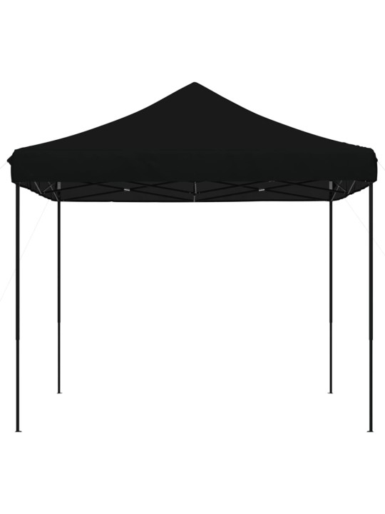 Skládací party stan pop-up černý 292 x 292 x 315 cm