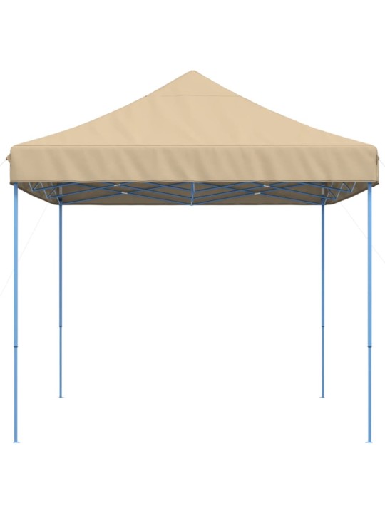 Skládací party stan pop-up béžový 440 x 292 x 315 cm