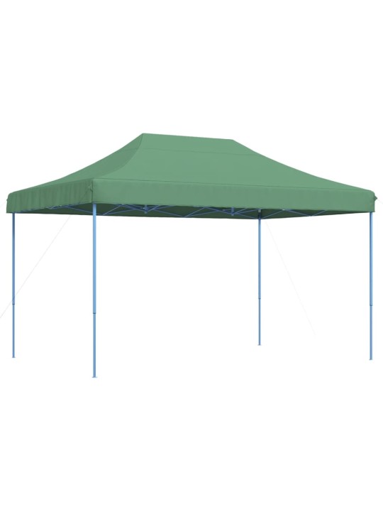 Skládací party stan pop-up zelený 440 x 292 x 315 cm