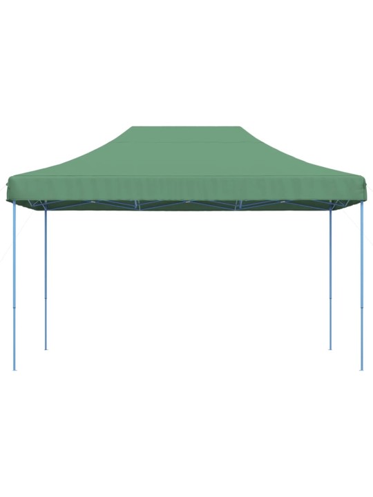 Skládací party stan pop-up zelený 440 x 292 x 315 cm