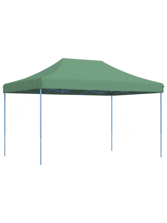 Skládací party stan pop-up zelený 440 x 292 x 315 cm