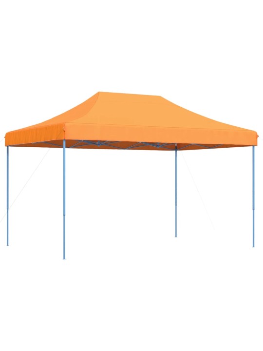 Skládací party stan pop-up oranžový 440 x 292 x 315 cm